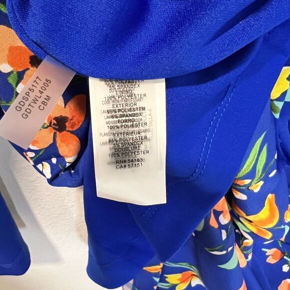 GUESS Women’s Long Sleeve Floral Dress - Picture 12 of 12